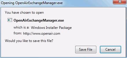Installation 6 Installation This chapter provides installation information on the following: Installing OpenAir Exchange Manager Uninstalling OpenAir Exchange Manager Installing OpenAir Exchange