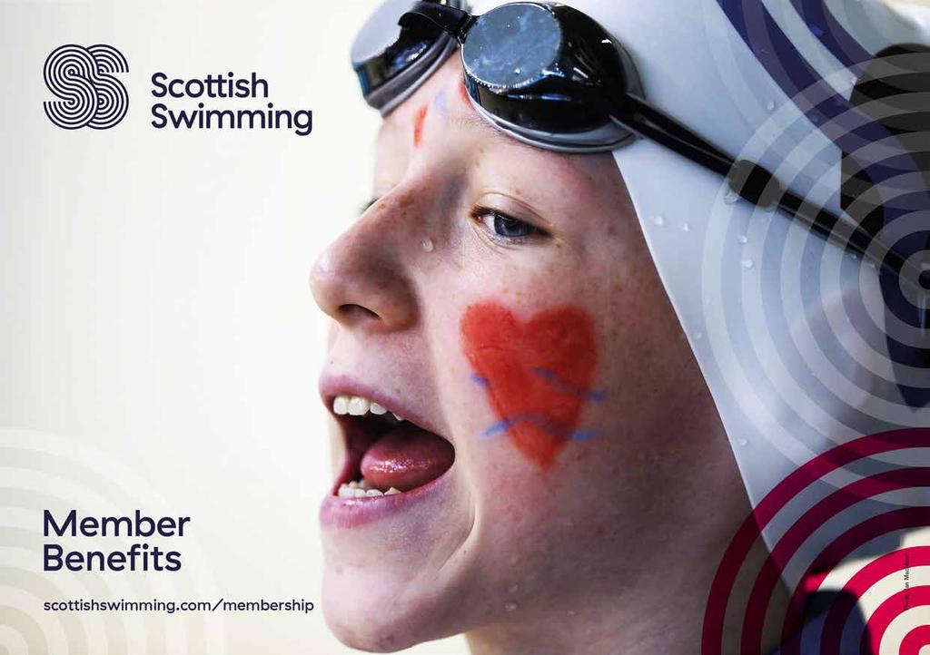 APPLICATION The Scottish Swimming master logo is left-aligned, and in application it should appear top-left, wherever possible, placed according to an appropriate border, as shown.