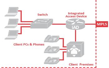 Voice Solutions Delivered 3 Ways Fully Managed IP To the Desktop For customers