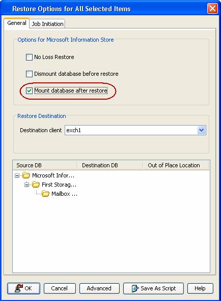 Page 112 of 208 RESTORING LOGS When you have not enabled VSS before performing a backup, you can choose the restore destination for database and logs as follows: RESTORING LOGS TO A SEPARATE LOCATION