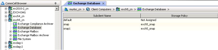 Page 92 of 208 Advanced - Exchange Database idataagent Configuration TABLE OF CONTENTS FEATURES FOR EXCHANGE 2010 FEATURES FOR EXCHANGE 2007 FEATURES FOR EXCHANGE 2003 COMMAND LINE OPERATIONS