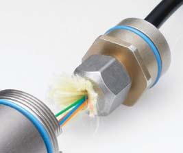 fiber optic/electrical requirements. BLANKS can be machined for 1.