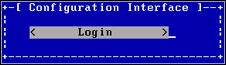 1. Type Start and press Enter. The Configuration Interface window opens. See Figure 10.