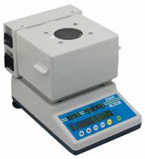 ADAM Moisture Balances AMB Moisture Balances The AMB moisture balance is a precision device for the determination of moisture content in small samples of materials by drying the sample with halogen
