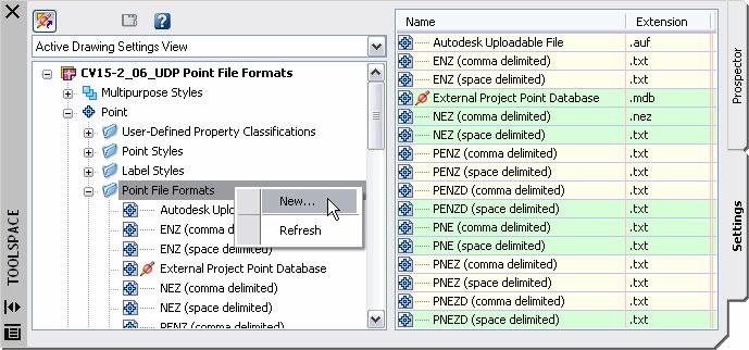 Importing User-Defined Property Values from External Files The goals of this section are to: Demonstrate how to compose Point File Formats for use with User-defined Properties Demonstrate how to