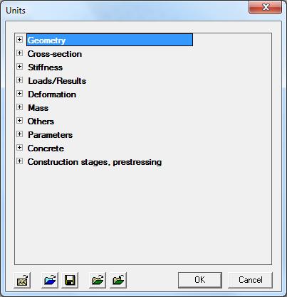 Figure 2: Scia Engineer - Units dialog It is recommended that you upgrade your customised template file when migrating to a higher version of Revit Structure. 3.