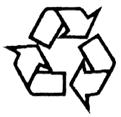 Environmental Protection. Recycle unwanted materials instead of disposing of them as waste.