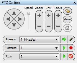Video Figure A. PTZ Controls 2. To pan or tilt, perform one of the following: o o o Click the round Pan/Tilt arrow buttons in the PTZ Controls.
