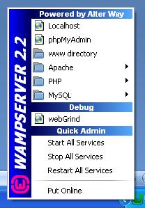 WAMP Server What is the WAMP Server? The WAMP Server turns any Windows PC into a localized web server. It is the middleman between the application and your pharmacy software.