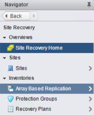 For each Tintri VMstore array at either the protected site or recovery site, an array manager should be configured.