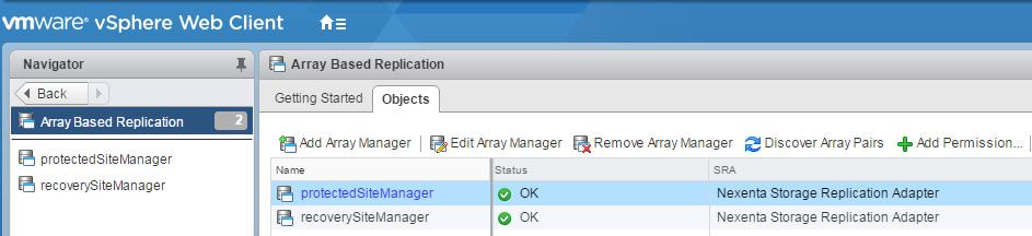 9. Provide the connection parameters for NSVP array manager you are configuring. 10.