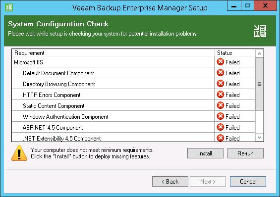 In this case, Veeam Backup Enterprise Manager will use the license that is already installed on the backup server. 7.