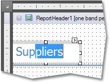 Add or Modify Static Information in Your Report 170 Reports display static and dynamic information.