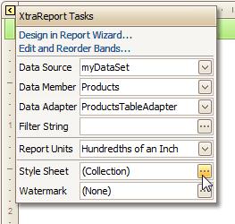 Store and Restore Style Sheets 248 With the Report Designer, it is possible to store a report's style sheet (containing all the report's styles) in an external REPSS file.