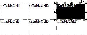 Table Cell 358 The Table Cell control represents an individual cell within a Table. In general, the Table Cell control's properties are similar to the properties of the Label control.