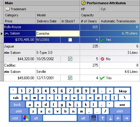 Grid Selection and Navigation 82 Locate Grid Records In Grid Views, you can locate a data row by typing the initial characters of the values contained in this row.