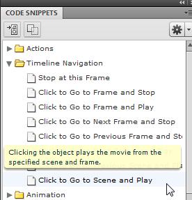 Lock all your layers. 2. Create a new layer called replay. 3. Insert a keyframe in frame 50 on that layer. 4.