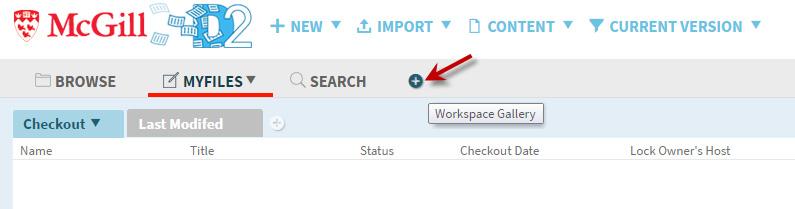 than once. For example, you may want to work with two different spaces, each space in a Browser workspace.