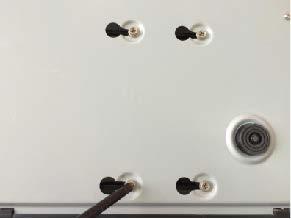 Aim the screws of the HDD at the holes on the back of the DVR, and