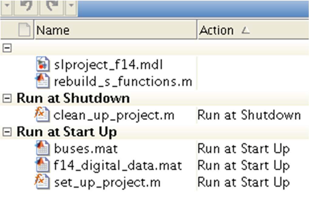 Simulink Project Shortcuts Access and execute utility script and key files in a project Access and execute utility