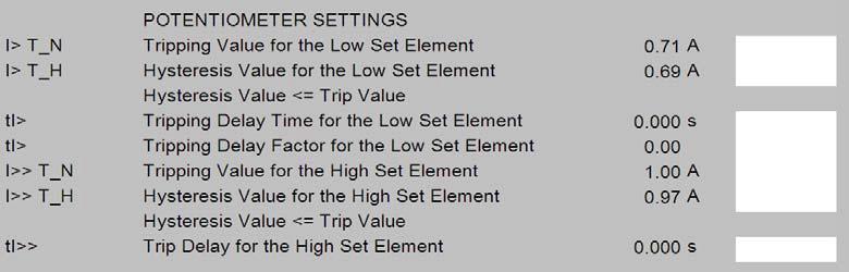 Make sure that the parameter settings is PANEL Figure 15: Display parameters For the purpose of setting the