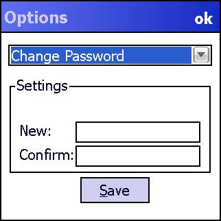 Options 7-5 Find WLANs Manage Profiles Manage Certs Manage PACs Options. Having a password prohibits an un-trusted user from, for example, creating or editing a profile or changing the Options.