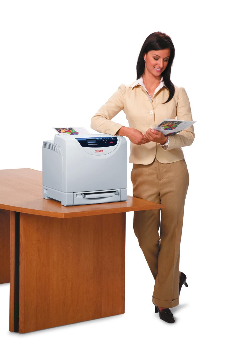 About this Guide This guide will introduce you to Xerox Phaser 6125/6130 color laser printers and help you in your printer evaluation process.