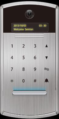 Keypad : For password entry and call buttons Key Features: Tri-functions: IP Surveillance IP Cam