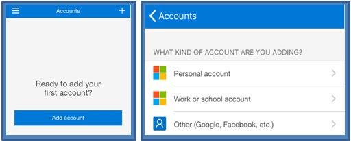 Once the above screen is displayed, you will be required to move to your mobile device and download the Microsoft Authenticator App from the Apple App Store or the Google