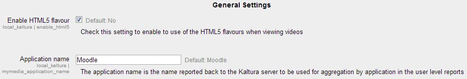 Configuring the Kaltura Package for Moodle 2.x 2. 3. 4. 5. 6. 7. 8. 9. Kaltura Reports Settings is the base URL where reports are hosted. For Kaltura SaaS, use the default setting.