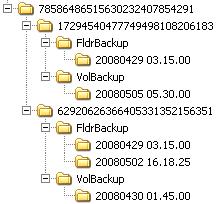 Offsite Folder Structure The offsite server stores data received from local servers in the directory specified. The top level GUID folder is the GUID of the local server the data is coming from.