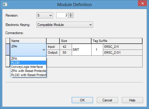 Using EDS File Method 25 CREATING OTHER CONNECTION TYPES The steps are basically the same as for adding a ZPA mode ERSC, with the exception of changing the default connection type of ZPA in Step 4 to