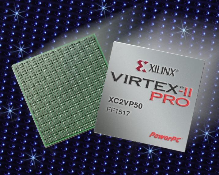 Example: Xilinx Virtex2pro xc2vp70 74,448 Logic Cells (LB) 2 PowerPC cores 328 18x18 bits