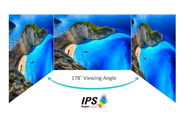 With SuperClear IPS-type panel technology, the VX3211-2K-mhd monitor