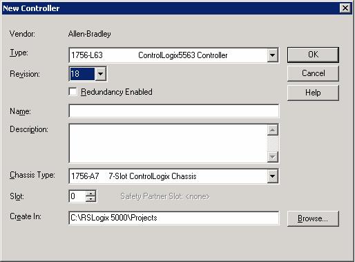 Configure the Adapter for Direct Connection in RSLogix 5000 Software Chapter 4 Create the Example Application Perform