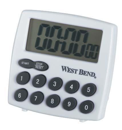 Size 35 mm x 85 mm x 85 mm. No. 27000-00 Electronic Stopwatch/Timer Stopwatch: Counts up to 60 minutes then recycles automatically.