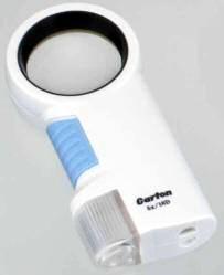 White LED/UV LED light & strap MI-22010L