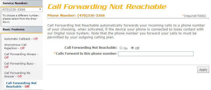 Call Forwarding Not Reachable Call Forwarding Not Reachable Call Forwarding Not Reachable is a great feature to use as a part of a disaster recovery plan.