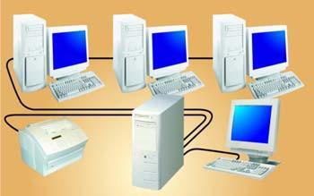Local Area Networks or LANs LANs link computers and users in a more defined area, such as an office, a Network building, or adjacent buildings.