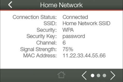 When viewing this section, it is important to check that your Home Network SSID is correct and the channel number matches your Home Network's channel number settings.