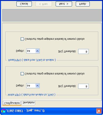 8. In the same way, specify the output parallel I/O : Select Avalon Components > Other > PIO (Parallel I/O) and click Add to reach the PIO Configuration Wizard again Specify the width of the port to