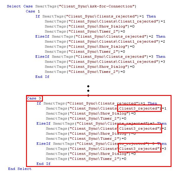 4 Configuration Process 4.3 Configuration of another client No. Step Comment/screen 4.