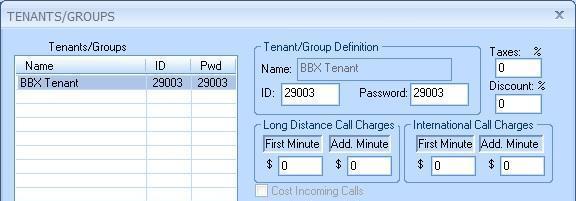 6.5. Administer Tenants From the Vuesion Manager screen shown in Section 6.