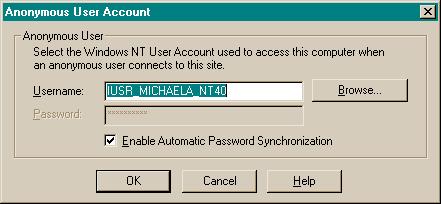e. Click Edit. The Anonymous User Account screen appears.