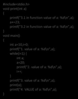printf("maximum=%d, Minimum=%d\n", maxmin[0],maxmin[1]); Returning multiple values from a function.