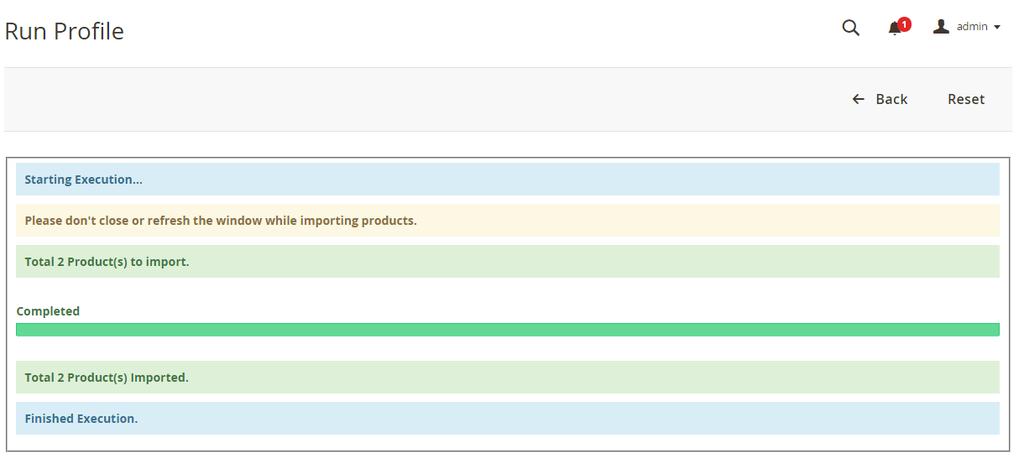 Now, the admin can see the uploaded products under Marketplace Management->Manage Product section.