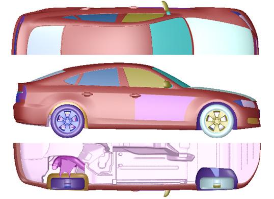 PASSENGER VEHICLE OPTIMIZATION CASE STUDY This section details a case study that optimizes the aerodynamic performance of a passenger vehicle over the NEDC.