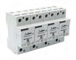 / / Noise Noise Three Phase Din rail Expert Po DSP3P-100DM-T1+T2 Mains spike/surge protection 100kA IP20 DIN RAIL MOUNT The SollatekDSP3P-100DM-T1+T2 is a Type I & II surge 3 Phase protection device.