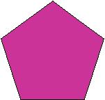 trapezoid The sum of the angles of a trapezoid is 360 degrees Pentagon A