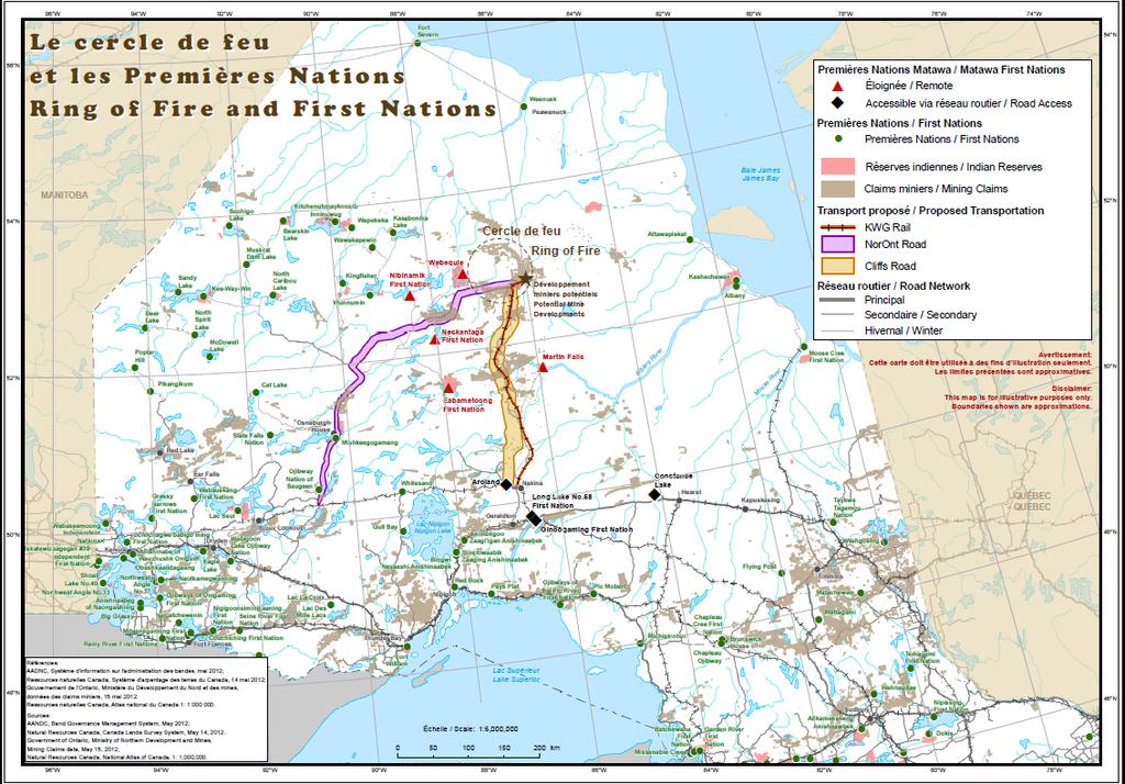 RING OF FIRE UNLOCKING CANADA S RESSOURCE POTENTIAL The Ring of Fire is a strategically important and actively explored mineral resource region in northwestern Ontario.